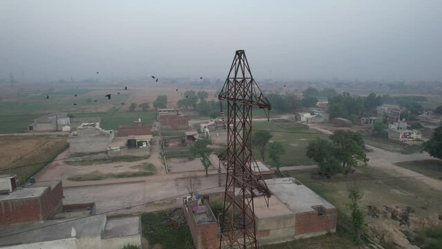 Gorgeous Aerial Views of Kala Shah Kako, Ravi Ryan and SA Gardens Housing Society Punjab Pakistan