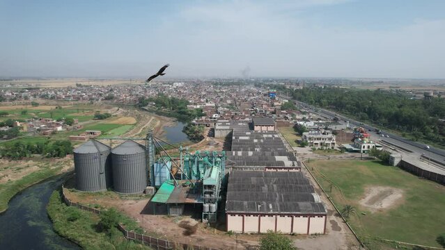 Gorgeous Aerial Views of Kala Shah Kako, Ravi Ryan and SA Gardens Housing Society Punjab Pakistan