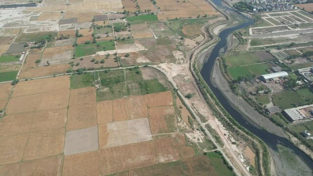 Gorgeous Aerial Views of Kala Shah Kako, Ravi Ryan and SA Gardens Housing Society Punjab Pakistan