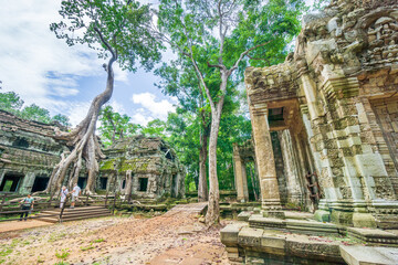 Obraz premium Cambodia is a country located in the southern portion of the Indochinese Peninsula in Southeast Asia. It is 181,035 square kilometers (69,898 square miles) in area