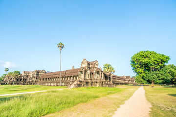 Fototapeta premium Cambodia is a country located in the southern portion of the Indochinese Peninsula in Southeast Asia. It is 181,035 square kilometers (69,898 square miles) in area