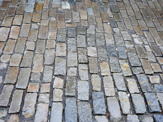 stone block paving