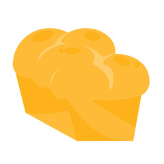 bread flat icon