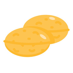 bread flat icon