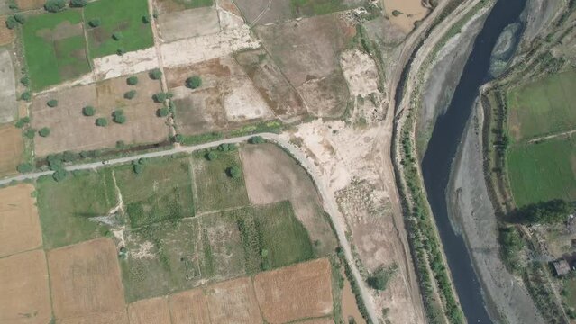 Gorgeous Aerial Views of Kala Shah Kako, Ravi Ryan and SA Gardens Housing Society Punjab Pakistan