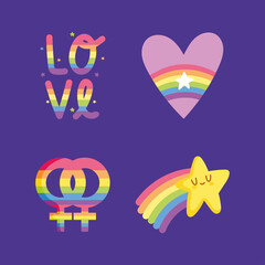 LGBTQ icons collection