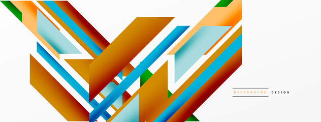 Dynamic lines background. Wallpaper for concept of AI technology, blockchain, communication, 5G, science, business and technology