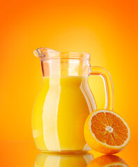 Fresh orange juice