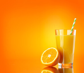 Fresh orange juice