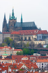 Obraz premium Prague Castle View from the old town