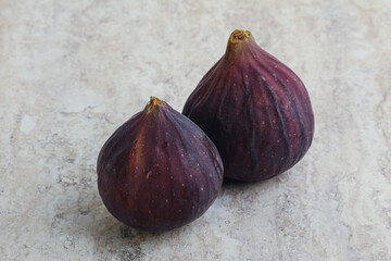 Ripe sweet and tasty fig fruit