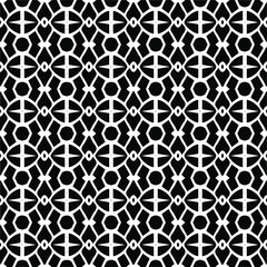 Design seamless monochrome geometric pattern. Abstract background. Vector art.Perfect for site backdrop, wrapping paper, wallpaper, textile and surface design. 