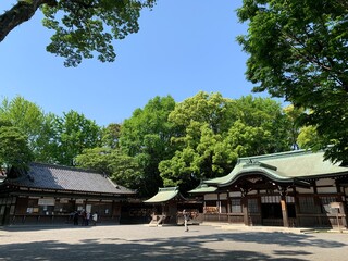 熱田神宮境内の上知我麻神社