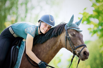 Mädchen mit Pferd © Petra Fischer