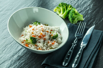 Rice and Broccoli, Japanese kitchen, Cuisine, Restaurant Food