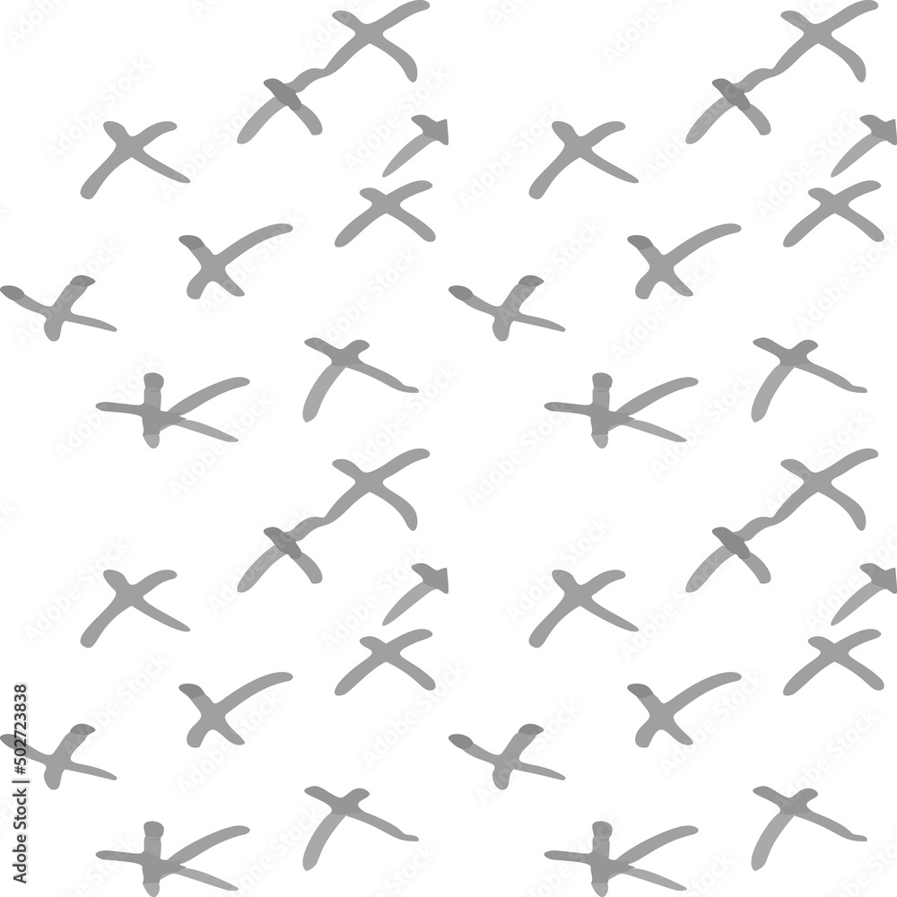 Poster grayscale monochrome background.graphite pencil or gray marker simple shapes. geometric abstract sea