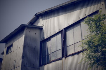 Fototapeta premium 日本の岡山県倉敷児島から下津井の古くてとても美しい建物