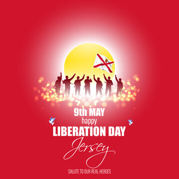 Vector Illustration For Happy Liberation Day Jersey