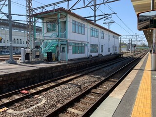 Fototapeta premium 一ノ関駅の風景