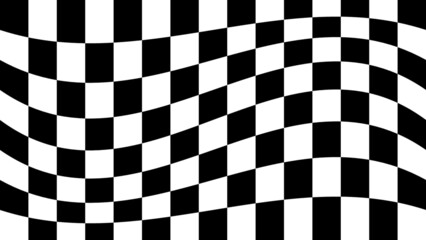 Fototapeta premium Checkered flag. Race background. Racing flag vector illustration