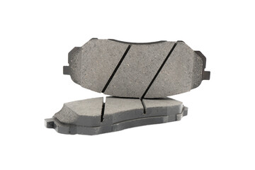 Brake pads isolated on white background. Auto parts. Brake pads isolated on white. Braking pads....