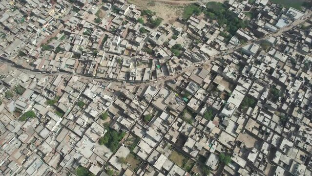 Gorgeous Aerial Views of Kala Shah Kako, Ravi Ryan and SA Gardens Housing Society Punjab Pakistan