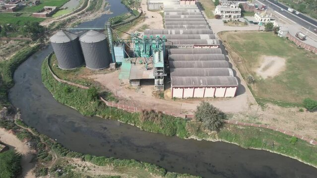 Gorgeous Aerial Views of Kala Shah Kako, Ravi Ryan and SA Gardens Housing Society Punjab Pakistan