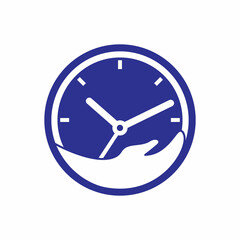 Time Care Logo Template Design Vector. Design Concept, Creative Symbol, Icon.	