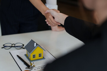Customer receives a wonderful bargain after signing a contract to purchase a home. Broker and...