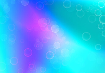 smooth blue and pink with light bokeh abstract