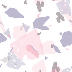 Terrazzo seamless pattern. Modern classic