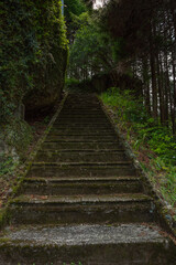 石の階段