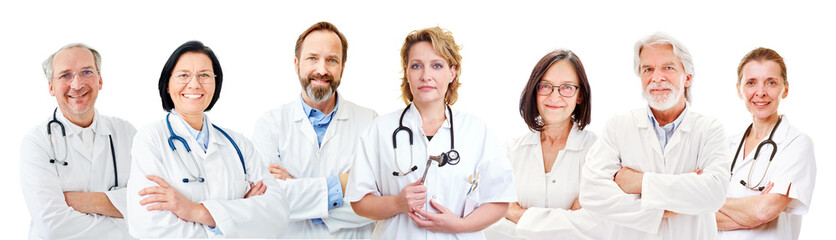 Ärzte in Senior Positionen als Praxis oder Klinik Konzept