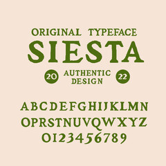 Hand drawn alphabet, old school graphic type, creative font design. Vintage Typeface.  Retro lettering. Original Alphabet with a Hand Crafted Look