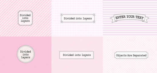 背景、ピンク、おしゃれ、水玉、ストライプ、ボーダー、ダイヤ柄、モザイク、ai,赤、白、枠、縁、Background, pink, fashionable, polka dots, stripes, borders, diamond patterns, mosaics, ai, red, white