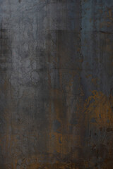 Dark rusty metal