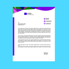 Business letterhead design