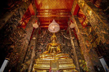 The Buddha statue is a symbol of the representative of the Buddhist prophets that Buddhists use to...