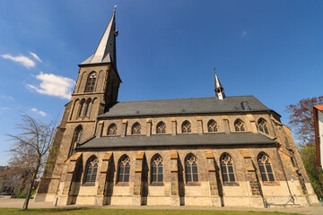 Fototapeta na wymiar St. Cornelius und St Cyprian im westfälischen Lippborg