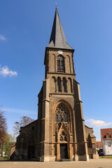 Fototapeta na wymiar St. Cornelius und Cyprian im westfälischen Lippborg