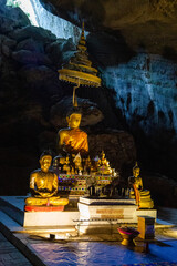 Tham Pha Nang Khoi cave in Phraeprovince, Thailand