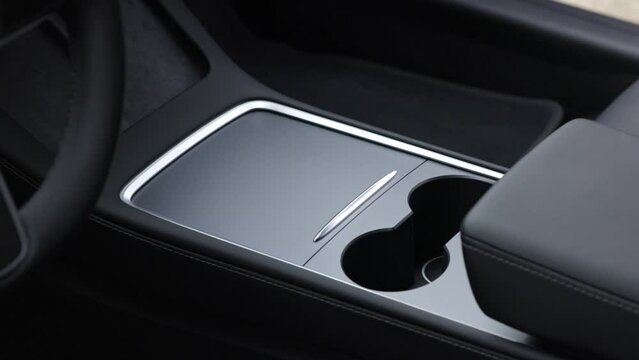 Tesla Model 3 center console