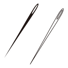 Sewing Needle icon vector symbol