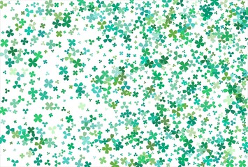 Clover background. Clover leaf, St. Patrick day background