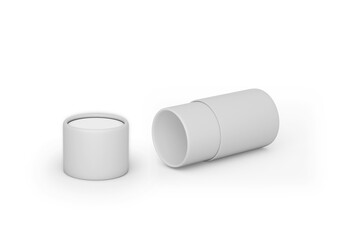 Transparent Blank essential serum oil dropper glass bottle with pipette dispenser. Mockup isolated on white background. Open Blank package tube for cosmetics or pharmacy. 3d rendering.