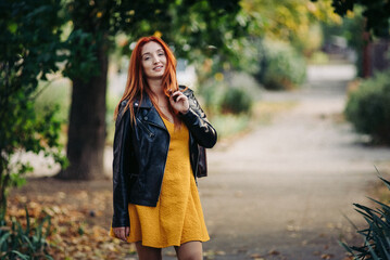 girl with red hair