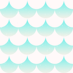 Fish scale japanase seamless pattern © Marina Demidova