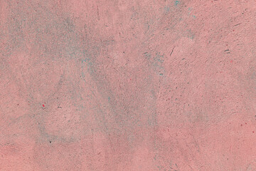 The texture of the old cracked blue plaster. Construction vintage background.