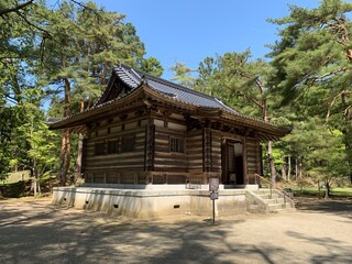 毛越寺の開山堂