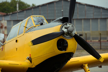 Hélice d'avion ancien © Anthony SEJOURNE
